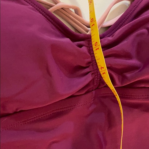 Purple One Piece Swimsuit Medium #BB020 - Picture 8 of 8